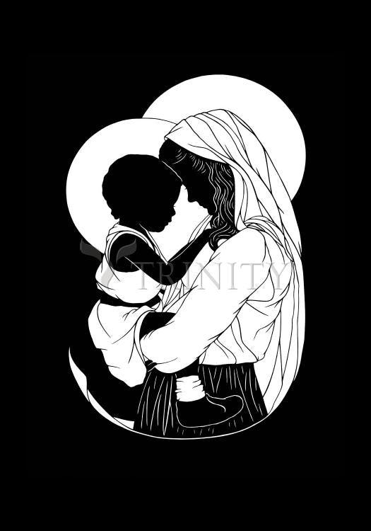 Mother Most Tender - ver.2 - Holy Card by Dan Paulos - Trinity Stores