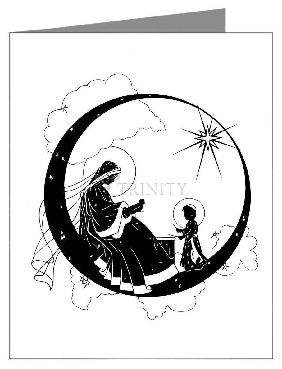 Music Madonna - Note Card Custom Text by Dan Paulos - Trinity Stores