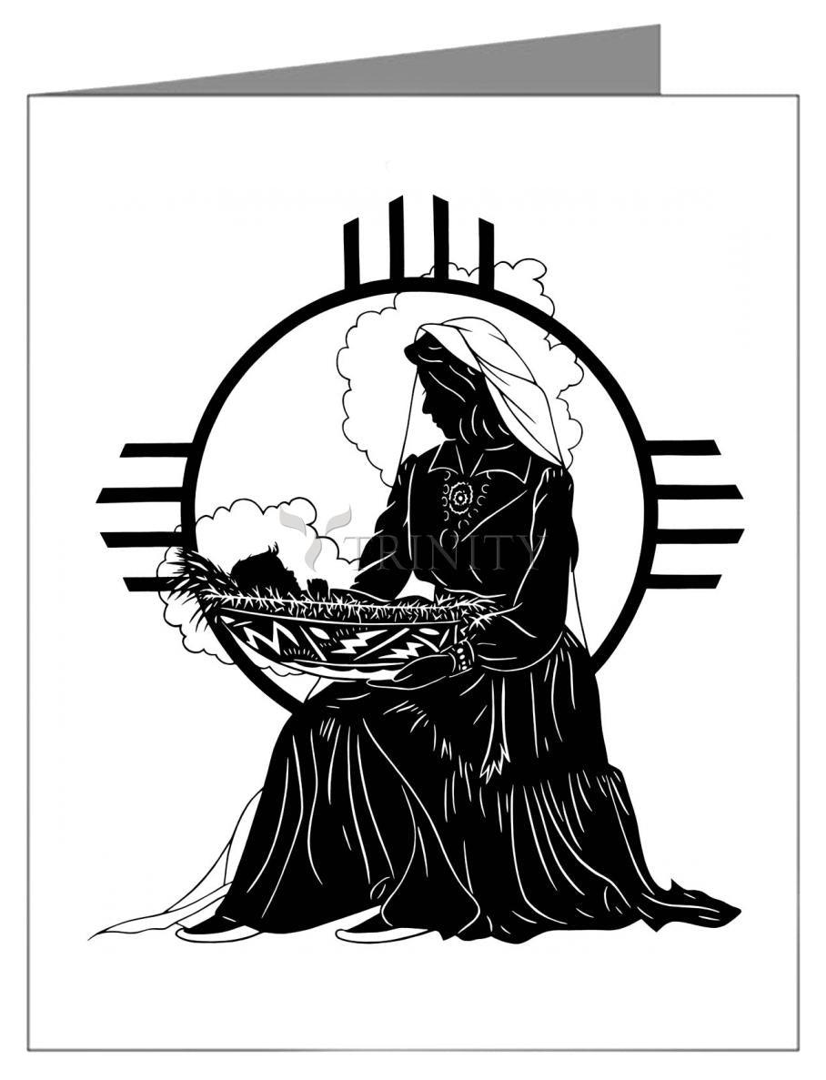 Navajo Madonna - Note Card by Dan Paulos - Trinity Stores