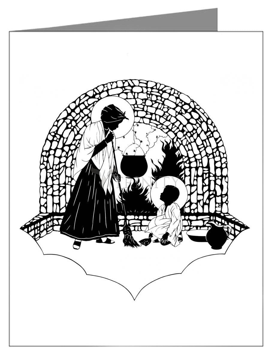 Our Lady, Servant - Note Card by Dan Paulos - Trinity Stores