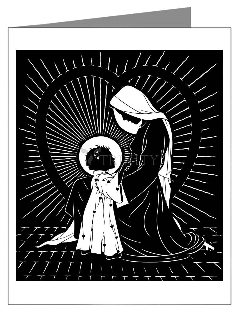 Open Your Heart To My Son - ver.2 - Note Card Custom Text by Dan Paulos - Trinity Stores