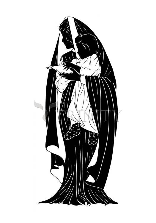 Mother of Peace - Holy Card by Dan Paulos - Trinity Stores