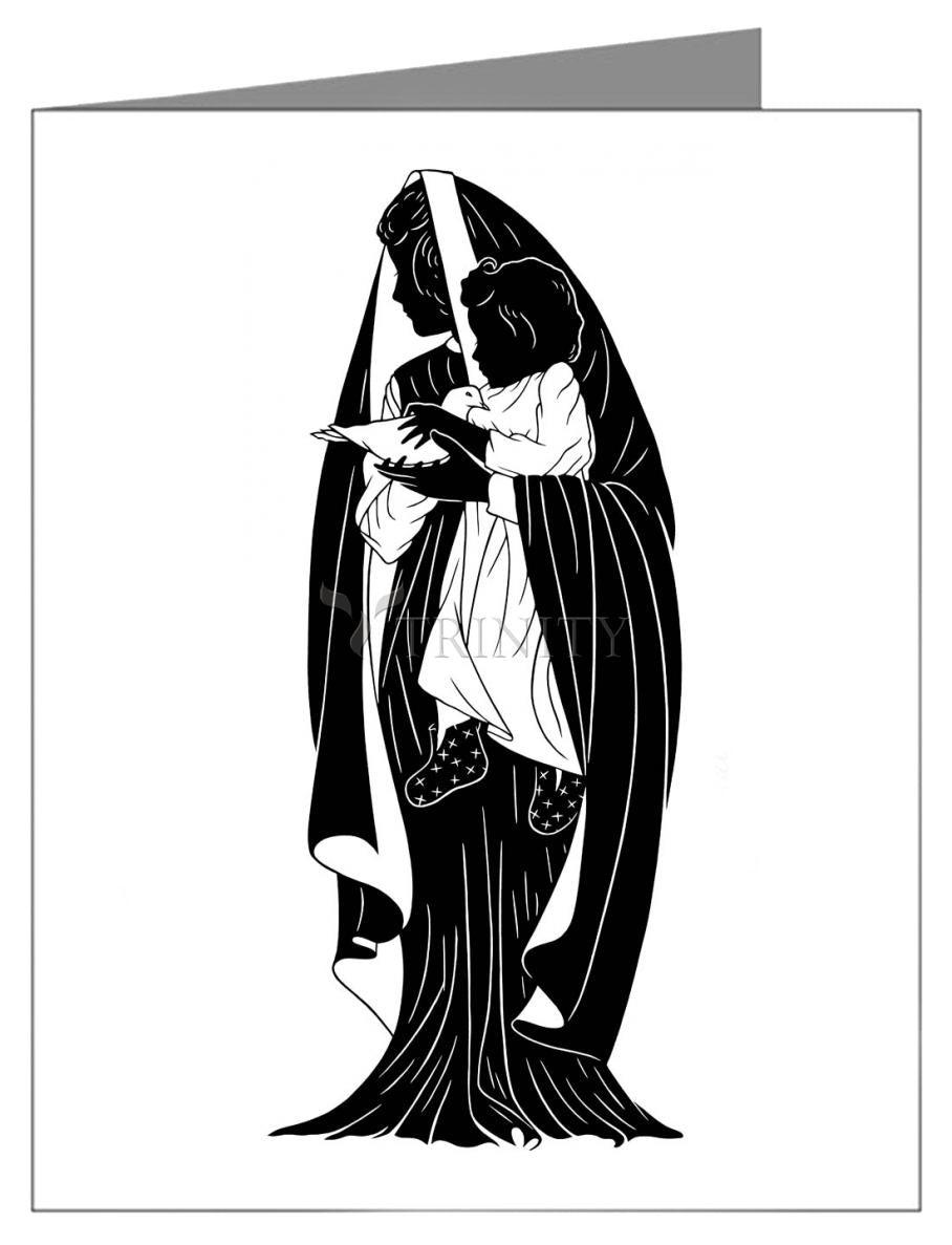 Mother of Peace - Note Card Custom Text by Dan Paulos - Trinity Stores