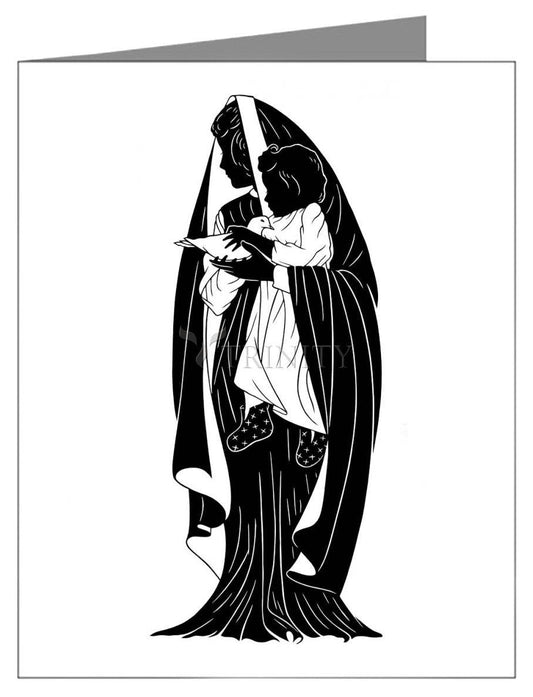 Mother of Peace - Note Card Custom Text by Dan Paulos - Trinity Stores