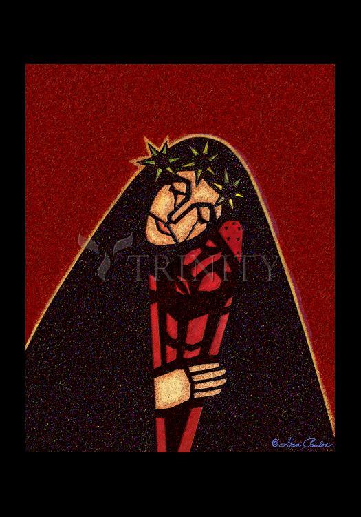 Pieta Detail - Holy Card by Dan Paulos - Trinity Stores