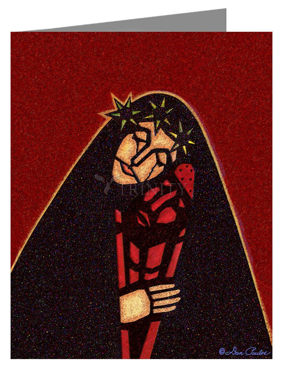 Pieta Detail - Note Card by Dan Paulos - Trinity Stores
