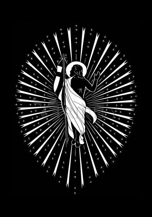 Resurrection - Holy Card by Dan Paulos - Trinity Stores