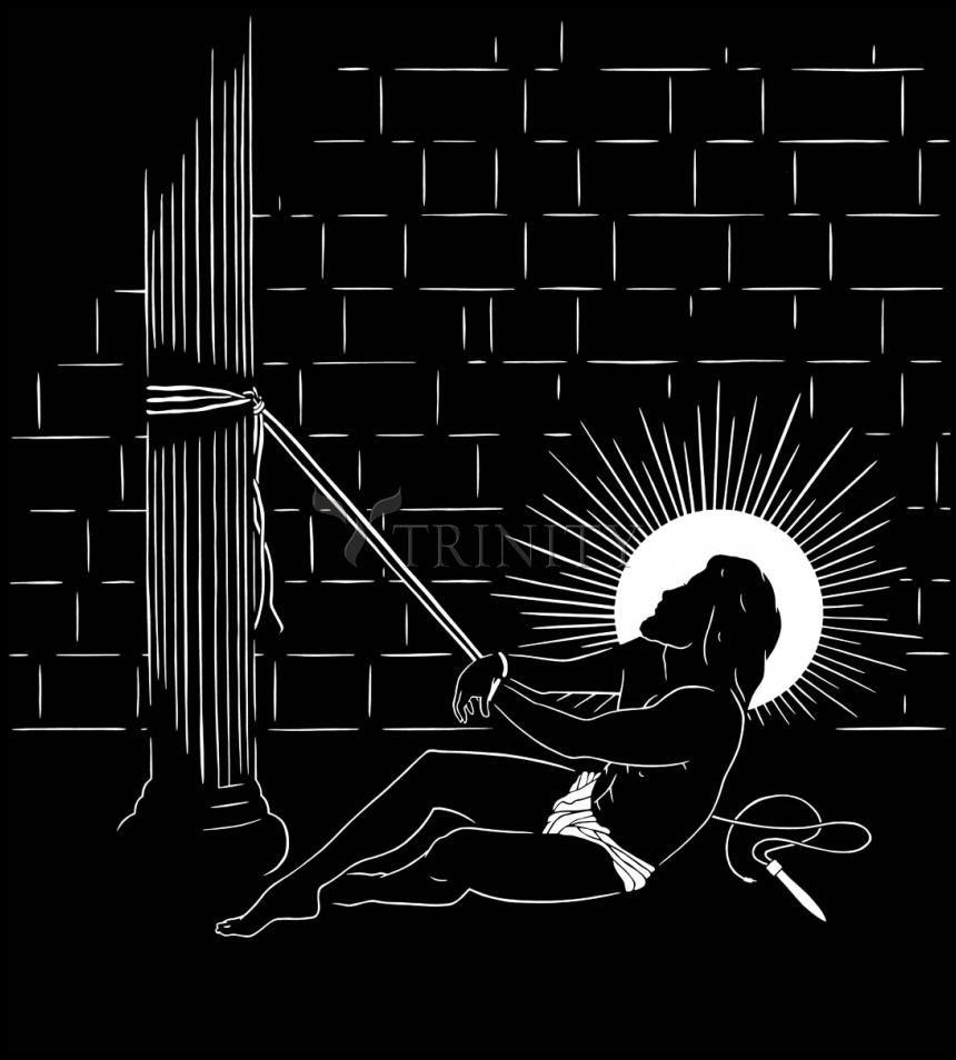 Scourging - Wood Plaque by Dan Paulos - Trinity Stores