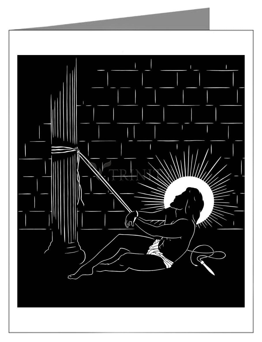 Scourging - Note Card Custom Text by Dan Paulos - Trinity Stores