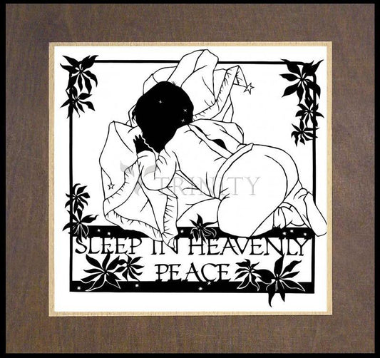 Sleep In Heavenly Peace - Wood Plaque Premium by Dan Paulos - Trinity Stores