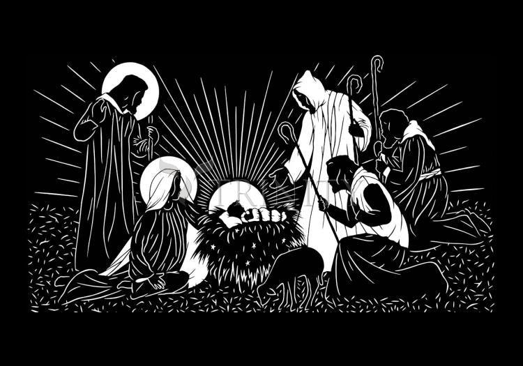 Shepherd's Song - Holy Card by Dan Paulos - Trinity Stores