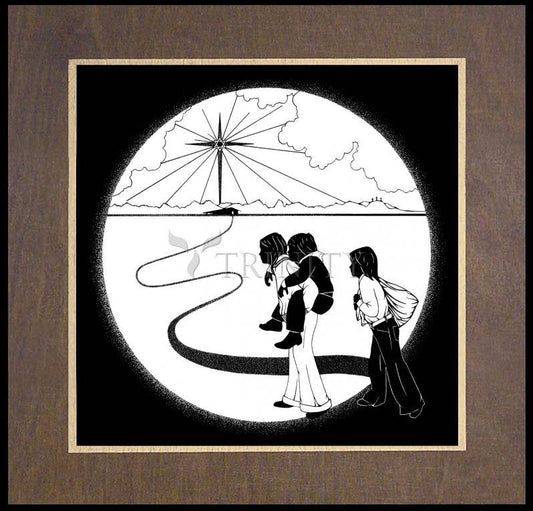 Come to the Stable - Wood Plaque Premium by Dan Paulos - Trinity Stores