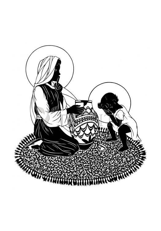 Broken Pot - Holy Card by Dan Paulos - Trinity Stores