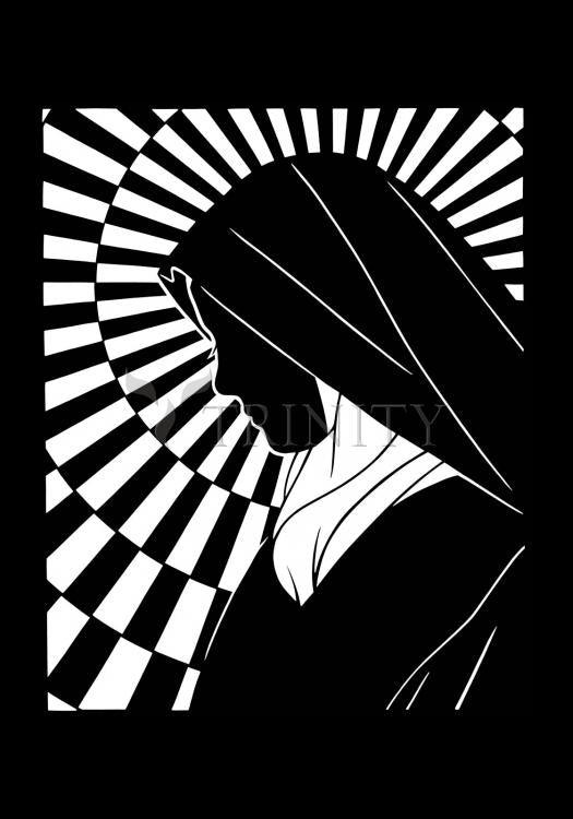 St. Thérèse of Lisieux - Holy Card by Dan Paulos - Trinity Stores