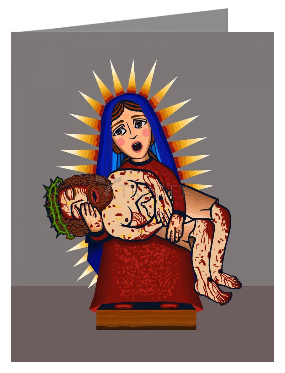 Pieta - Note Card Custom Text by Dan Paulos - Trinity Stores
