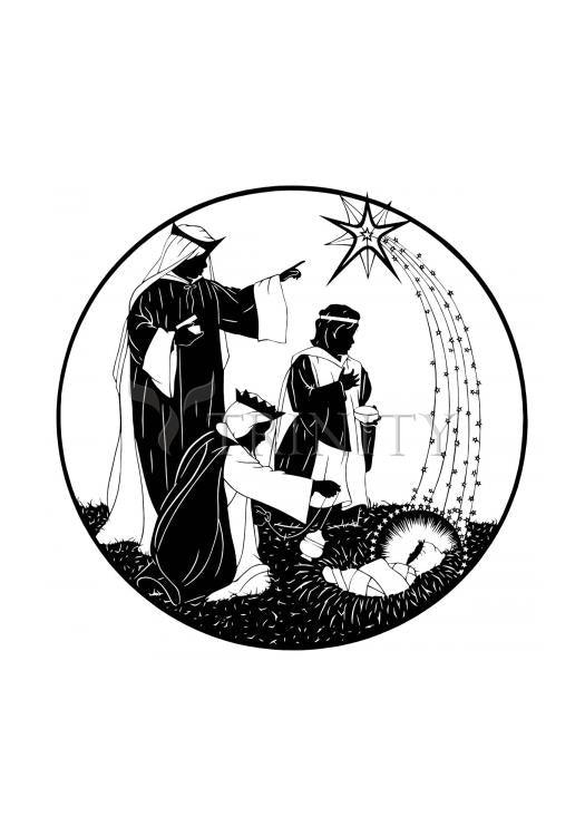 We Have Followed The Star - Holy Card by Dan Paulos - Trinity Stores