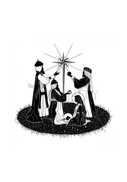 We Three Kings - Holy Card by Dan Paulos - Trinity Stores