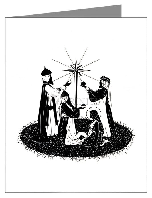 We Three Kings - Note Card by Dan Paulos - Trinity Stores