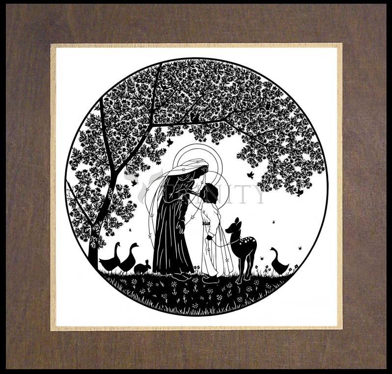 But Who Will Take Care Of It - Wood Plaque Premium by Dan Paulos - Trinity Stores