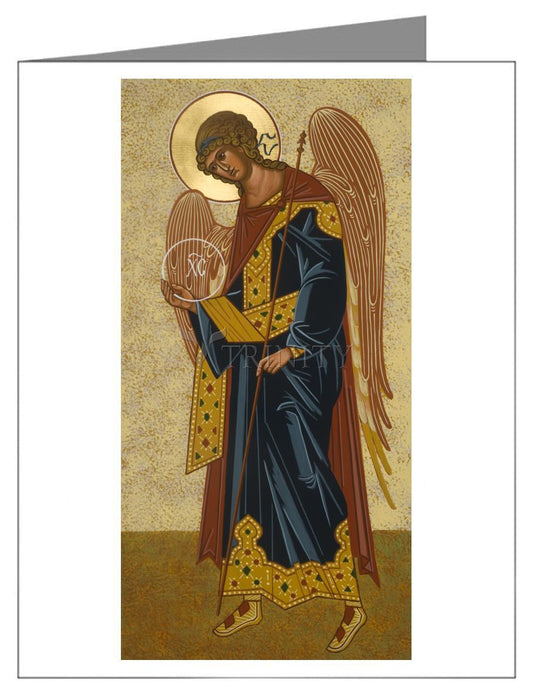 St. Gabriel Archangel - Note Card Custom Text by Julie Lonneman - Trinity Stores
