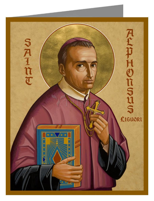 St. Alphonsus Liguori - Note Card by Julie Lonneman - Trinity Stores