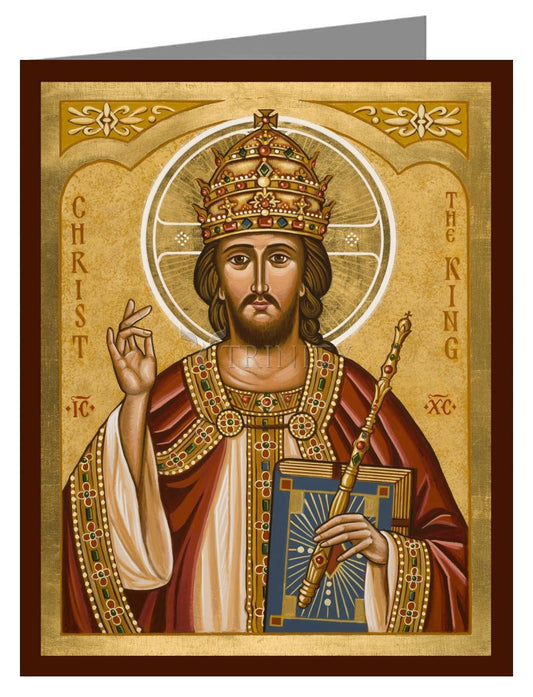 Christ the King - Note Card by Julie Lonneman - Trinity Stores