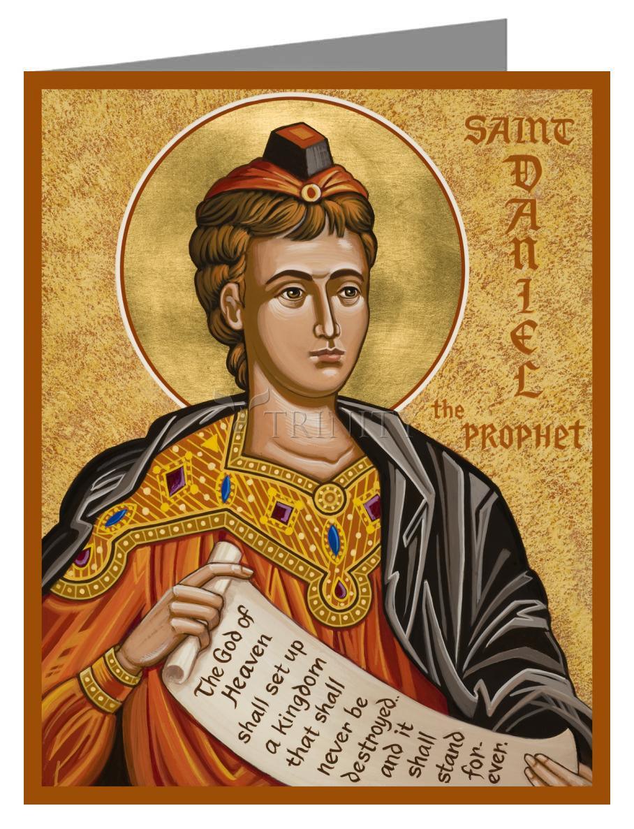 St. Daniel the Prophet - Note Card Custom Text by Julie Lonneman - Trinity Stores