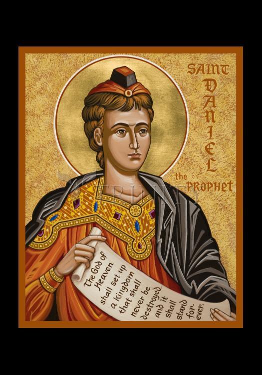 St. Daniel the Prophet - Holy Card by Julie Lonneman - Trinity Stores