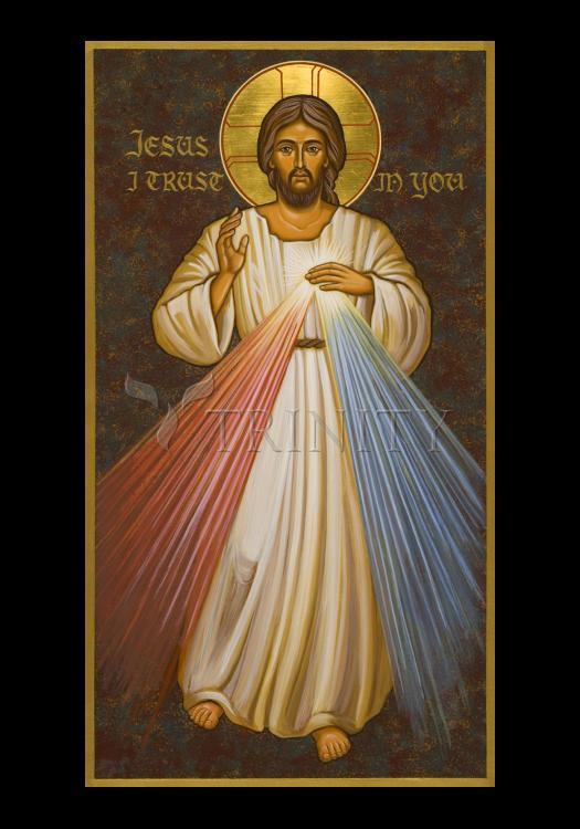 Divine Mercy - Holy Card by Julie Lonneman - Trinity Stores
