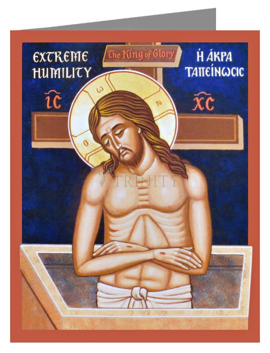 Extreme Humility - Note Card Custom Text by Julie Lonneman - Trinity Stores