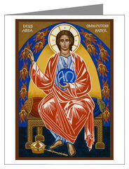 Custom Text Note Card - God Almighty Father by J. Cole
