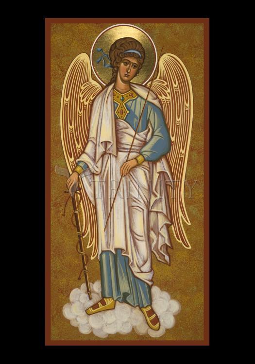 Guardian Angel - Holy Card by Julie Lonneman - Trinity Stores