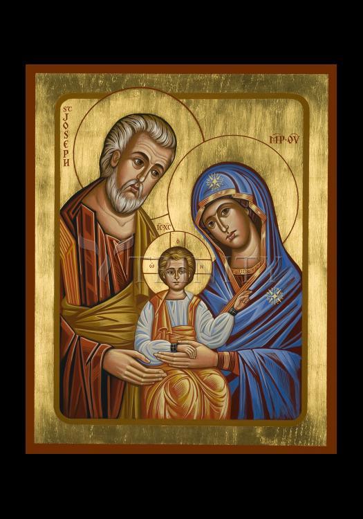 Holy Family - Holy Card by Julie Lonneman - Trinity Stores