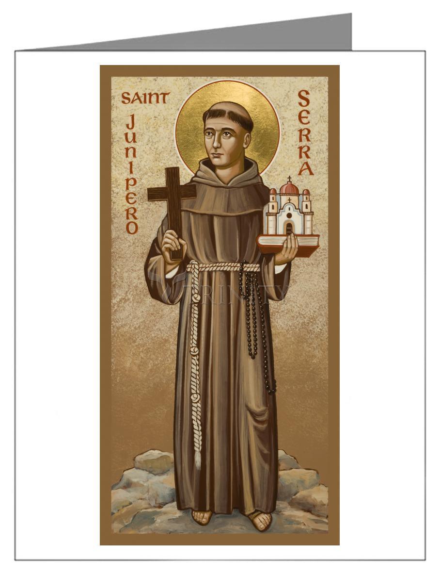 St. Junipero Serra - Note Card by Julie Lonneman - Trinity Stores