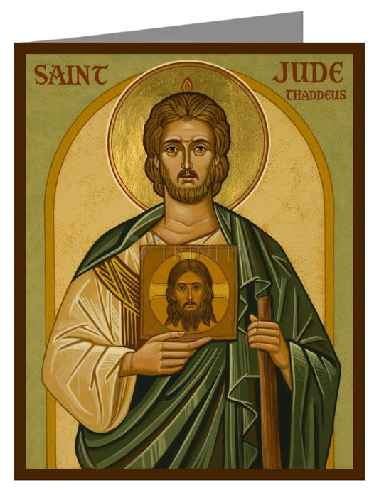 St. Jude - Note Card by Julie Lonneman - Trinity Stores