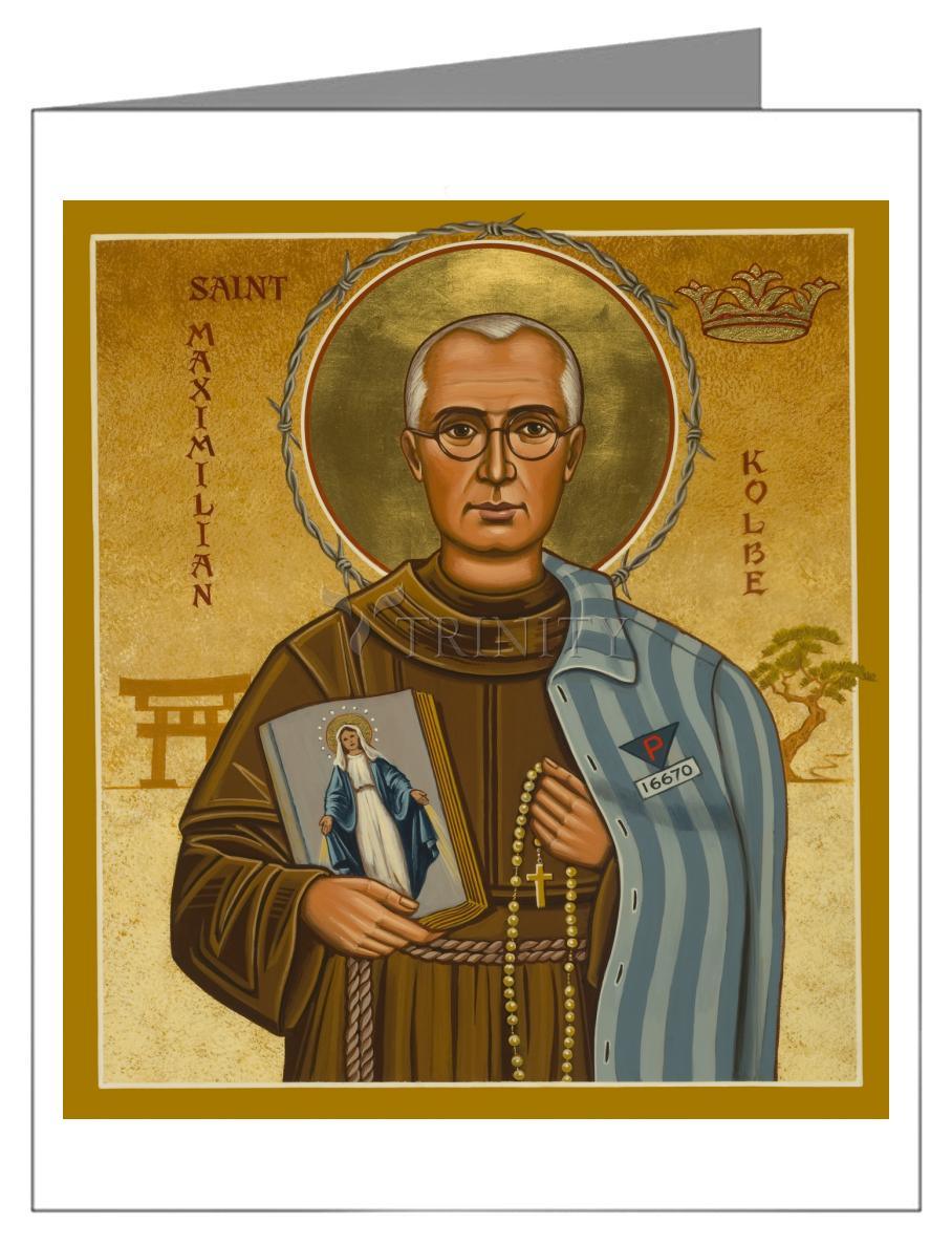 St. Maximilian Kolbe - Note Card by Julie Lonneman - Trinity Stores