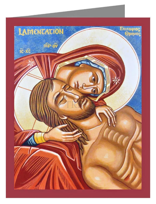 Lamentation - Note Card by Julie Lonneman - Trinity Stores
