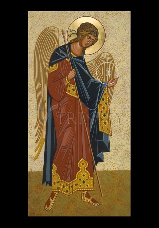 St. Michael Archangel - Holy Card by Julie Lonneman - Trinity Stores