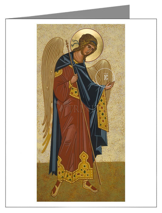 St. Michael Archangel - Note Card Custom Text by Julie Lonneman - Trinity Stores