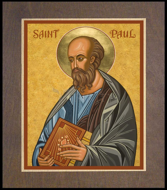 St. Paul - Wood Plaque Premium by Julie Lonneman - Trinity Stores