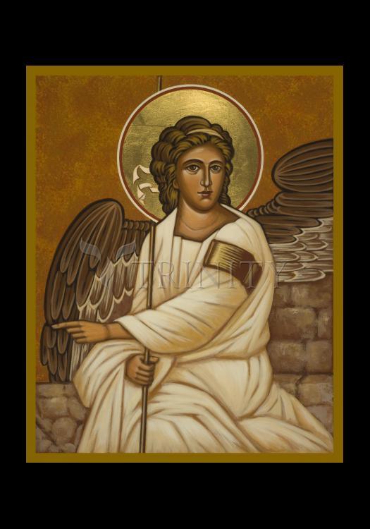 Resurrection Angel - Holy Card by Julie Lonneman - Trinity Stores