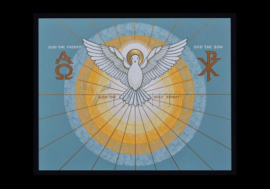 Holy Spirit - Holy Card by Julie Lonneman - Trinity Stores