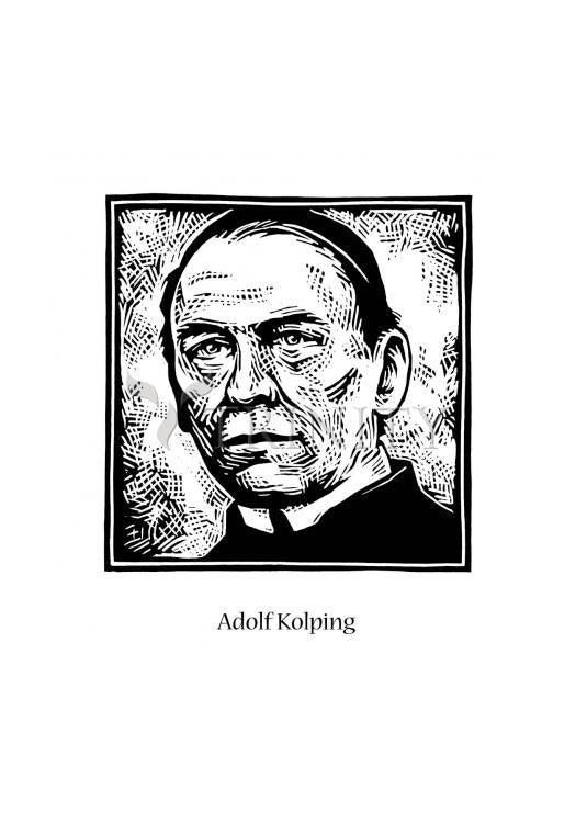 St. Adolf Kolping - Holy Card by Julie Lonneman - Trinity Stores