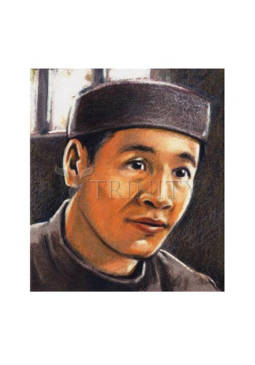 St. Andrew Dung-Lac - Holy Card by Julie Lonneman - Trinity Stores