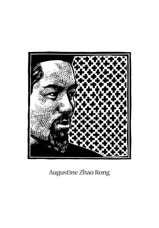 St. Augustine Zhao Rong and 119 Companions - Holy Card by Julie Lonneman - Trinity Stores