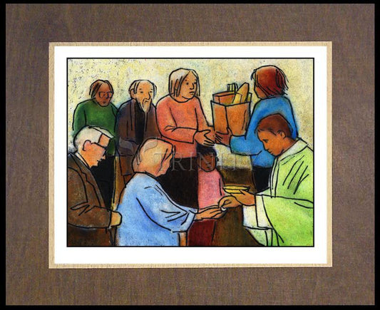 Bread Lines - Wood Plaque Premium by Julie Lonneman - Trinity Stores