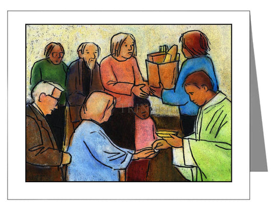 Bread Lines - Note Card by Julie Lonneman - Trinity Stores