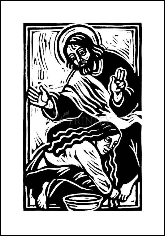 Because She Has Loved Much - Wood Plaque by Julie Lonneman - Trinity Stores