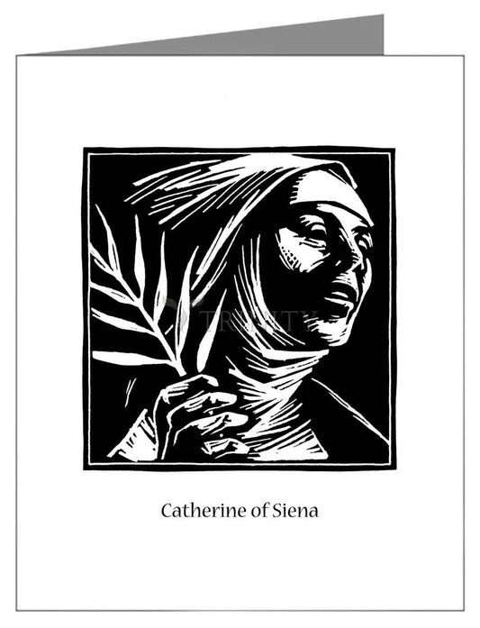 St. Catherine of Siena - Note Card by Julie Lonneman - Trinity Stores
