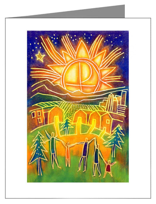 Christmas Dawn - Note Card by Julie Lonneman - Trinity Stores